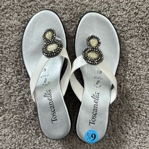 Italy Jeweled sandals